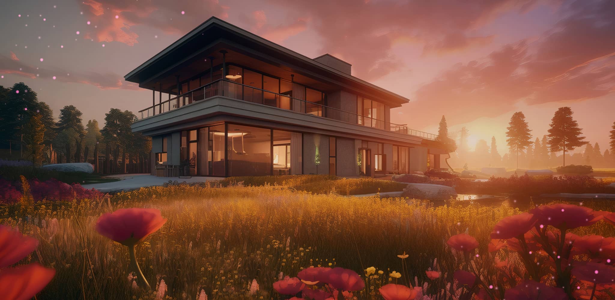 The house