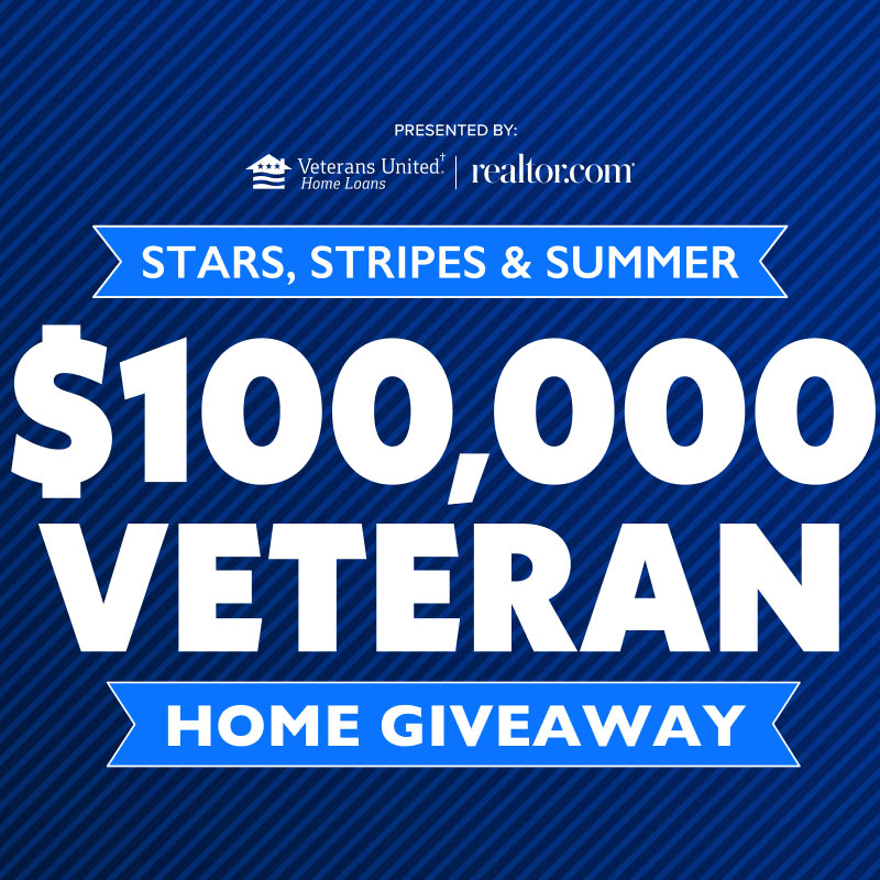 2023 Stars, Stripes and Summer 100K Veteran Homebuyer Giveaway