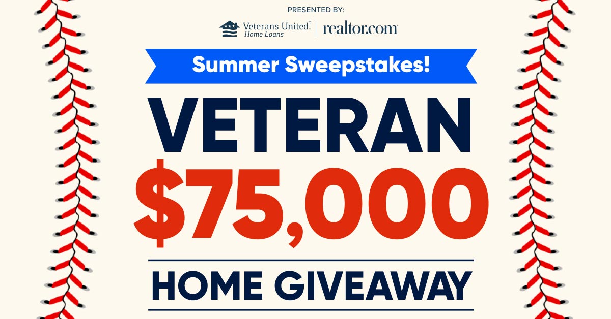 2023 Home Field Advantage 75K Veteran Homebuyer Giveaway Veterans